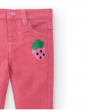 Pantalon en jean rose fille collection Creamy Ice Pantalon en jean rose fille collection Creamy Ice