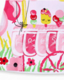 Robe fille en maille blanche collection Creamy Ice