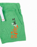 Short garçon en maille vert collection Banana Records