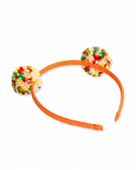 Bandeau orange fille collection Banana Records