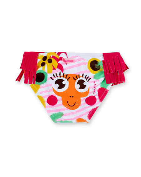 Slip blanc fille collection Banana Records