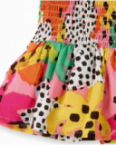 Jupe fille en popeline rose collection Banana Records Jupe fille en popeline rose collection Banana Records