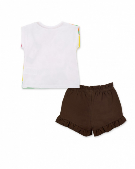 Ensemble tricot rose fille collection Banana Records