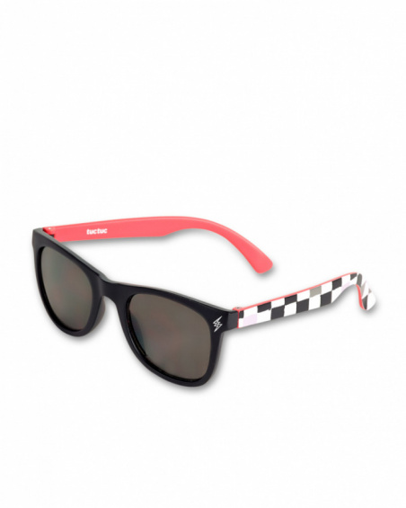 Lunettes de soleil garçon noires Collection Race Car