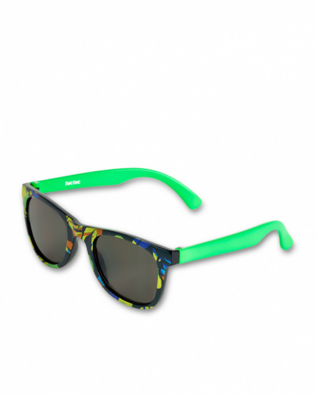 Lunettes de soleil vertes pour enfants Collection Savage Spirit