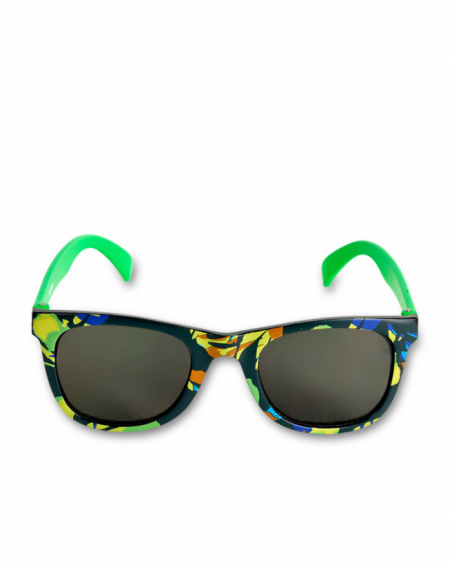 Lunettes de soleil vertes pour enfants Collection Savage Spirit