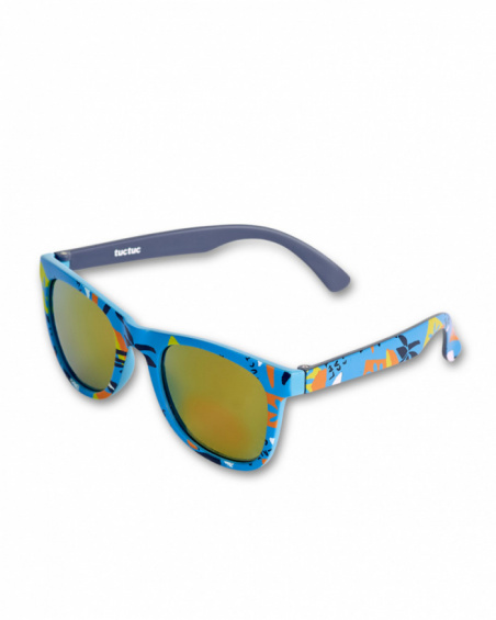 Lunettes de soleil bleues pour garçon Collection Sons Of Fun