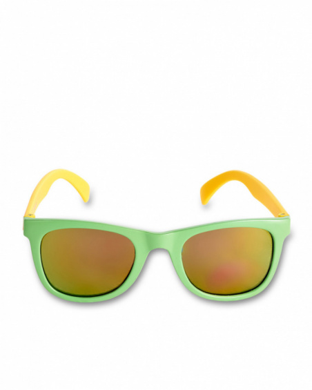 Lunettes de soleil vertes pour enfants Collection Sunglasses S24