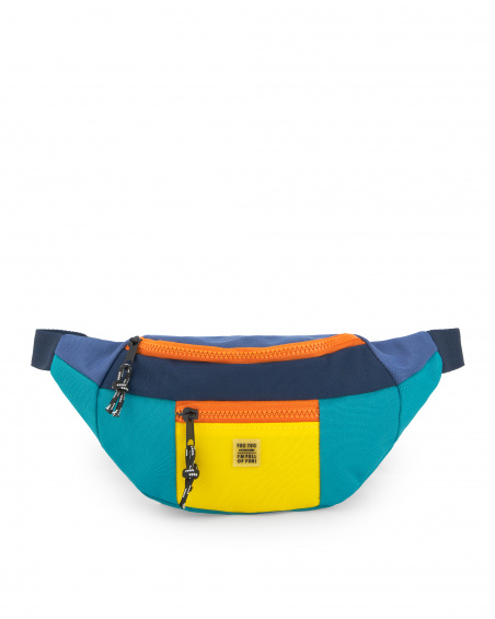 Sac banane garçon bleu Collection Sons Of Fun