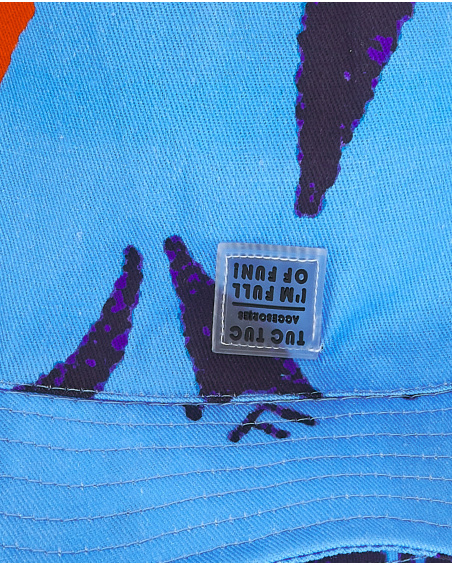 Chapeau plat bleu garçon Collection Sons Of Fun