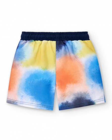Maillot de bain garçon multicolore Collection Sons Of Fun