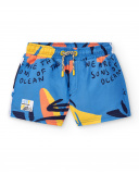 Maillot de bain bleu garçon Collection Sons Of Fun