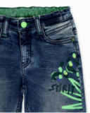 Pantalon en jean bleu garçon Collection Savage Spirit