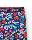 Legging maille marine fille Collection Rockin The Jungle