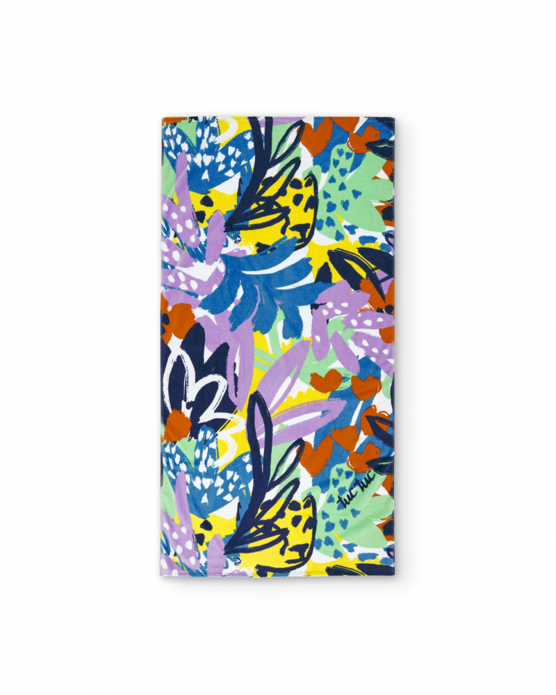 Serviette imprimée fille Collection Rockin The Jungle