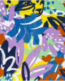 Serviette imprimée fille Collection Rockin The Jungle Serviette imprimée fille Collection Rockin The Jungle