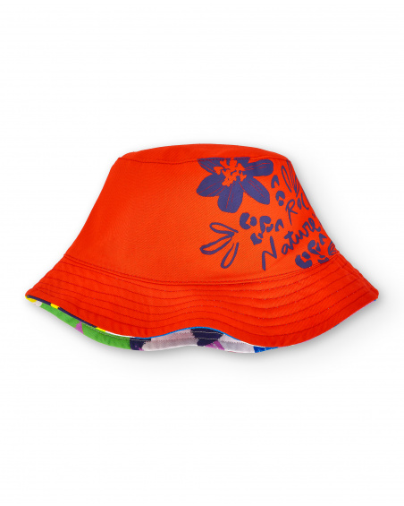 Chapeau plat blanc fille Collection Rockin The Jungle