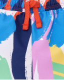 Short de bain fille blanc Collection Rockin The Jungle