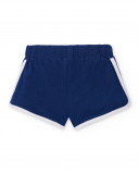 Short en maille marine fille Collection Rockin The Jungle Short en maille marine fille Collection Rockin The Jungle