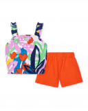 Ensemble tricot rouge fille Collection Rockin The Jungle