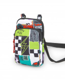 Sac mobile noir garçon Collection Race Car