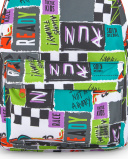 Sac à dos noir garçon Collection Race Car