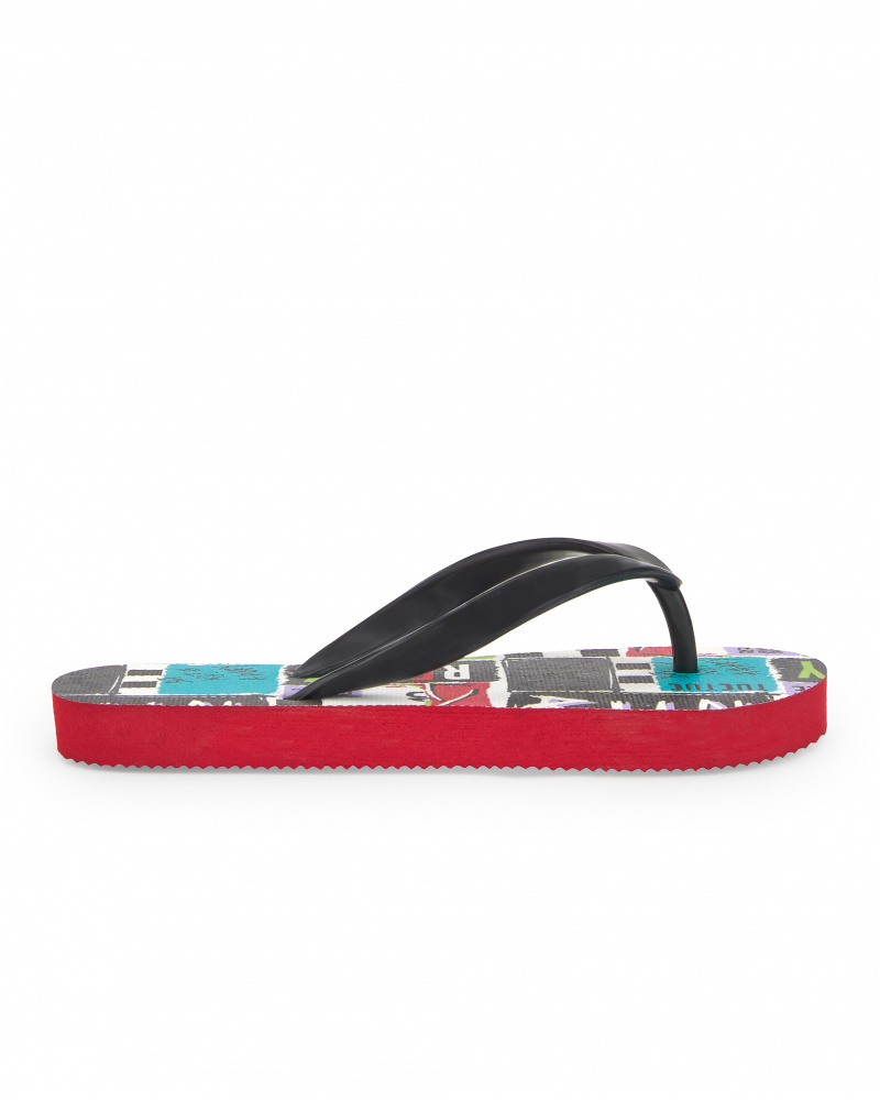 Tongs noires garçon Collection Race Car