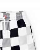 Maillot de bain bermuda garçon blanc Collection Race Car