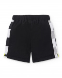 Bermuda tricot garçon noir Collection Race Car