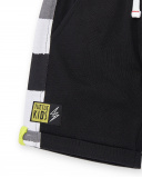 Bermuda tricot garçon noir Collection Race Car