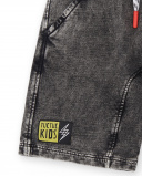 Bermuda peluche garçon gris Collection Race Car