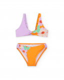 Bikini fille orange lilas Collection Paradise Beach