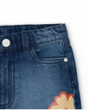 Short en jean bleu fille Collection Paradise Beach Short en jean bleu fille Collection Paradise Beach