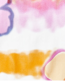 T-shirt long en maille blanc fille Collection Paradise Beach