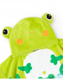 Serviette Poncho Verte Enfant Collection Water Lilies