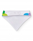 Bavoir bandana vert garçon Collection Water Lilies