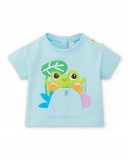 Ensemble tricot garçon bleu Collection Water Lilies