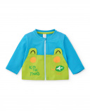 Ensemble tricot garçon bleu vert Collection Water Lilies