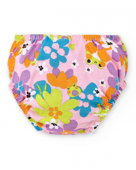 Ensemble tricot blanc fille Collection Water Lilies