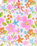 Barboteuse en maille blanche fille Collection Over The Rainbow