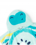 Serviette Poncho Bleue Garçon Collection Frutti