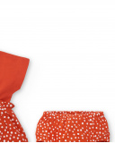 Ensemble tricot rouge fille Collection Frutti