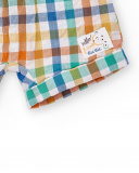 Ensemble tricot blanc garçon Collection Animal Life