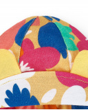 Chapeau plat orange fille Collection Animal Life