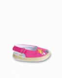 Sandales fille en sergé rose Collection Animal Life