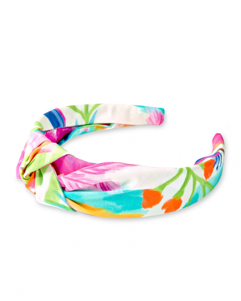 Bandeau rigide plat fille blanc Collection Paradiso