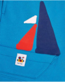 Bermuda garçon peluche bleu Collection Salty Air