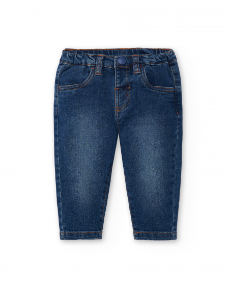 Pantalon en jean bleu garçon Collection Salty Air