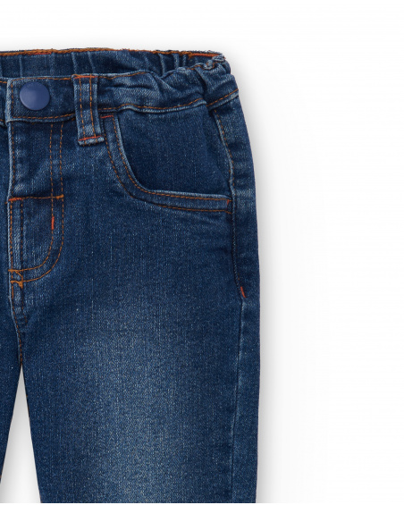 Pantalon en jean bleu garçon Collection Salty Air