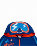 Doudoune bleue en peluche garçon Collection Salty Air